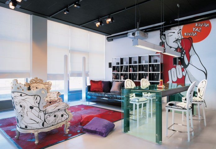Salon extravagant
