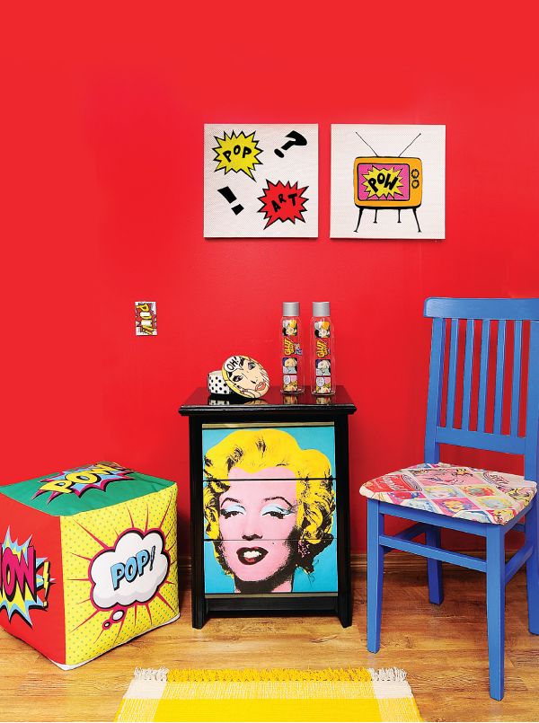 armoire avec image de Monroe
