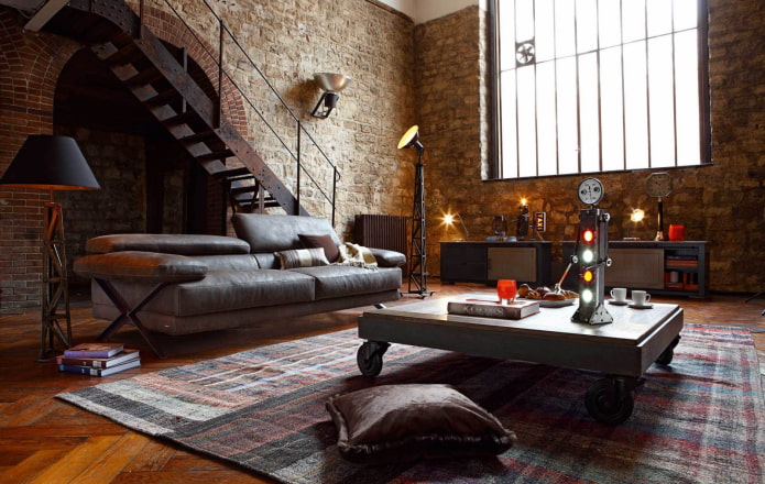 appartement steampunk à deux étages