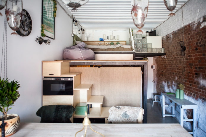 Loft dans un appartement de 30 m
