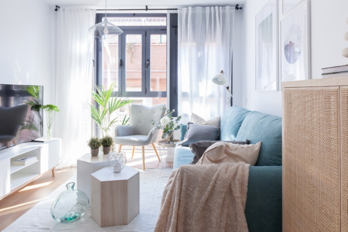 Petit salon scandinave