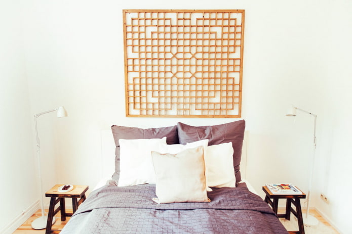 Style japonais dans une petite chambre