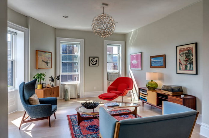 style intérieur rétro