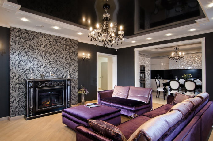 Art déco dans un appartement moderne