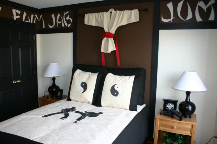 Chambre d'enfant de style japonais