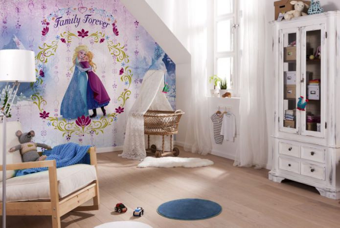 chambre d'enfant dans le style de 