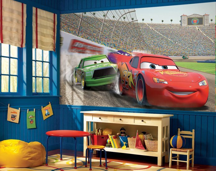 Fond d'écran dessin animé Cars
