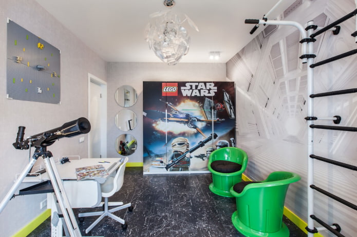 Chambre d'enfant dans le style de 