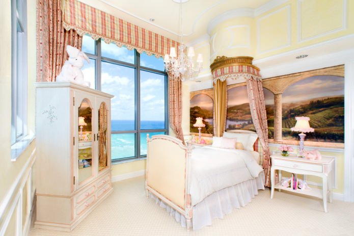 Style italien de la chambre d'enfant