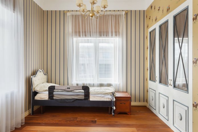intérieur classique pour garçon