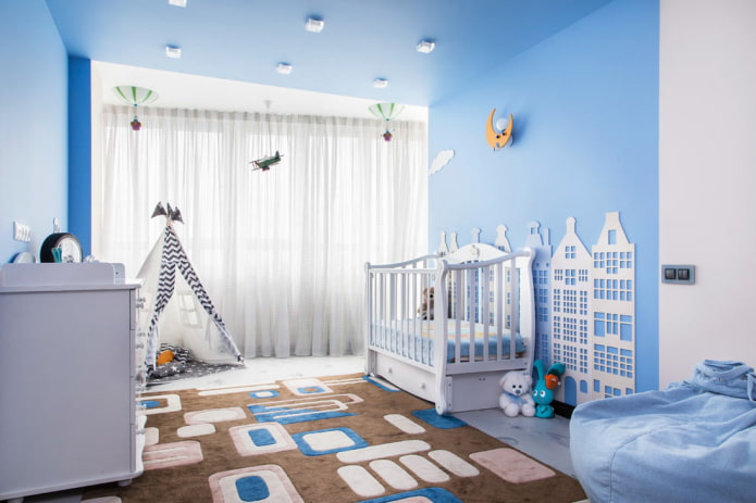 chambre d'enfant pour un garçon
