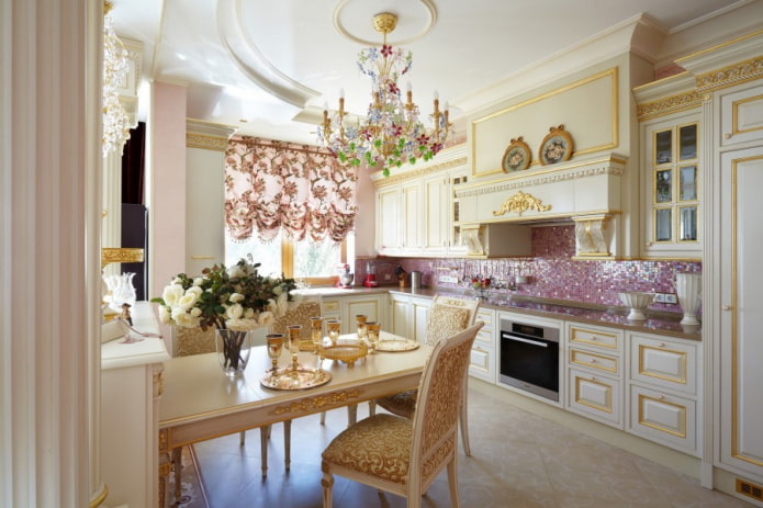 cuisine de style rococo