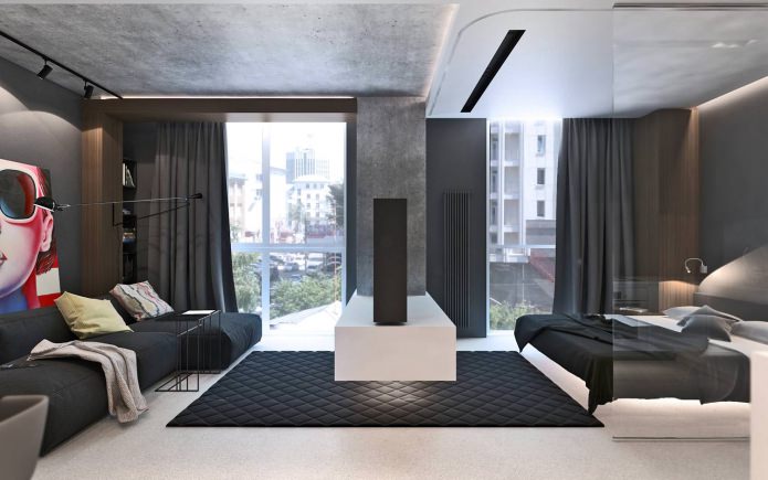 studio 50 m².