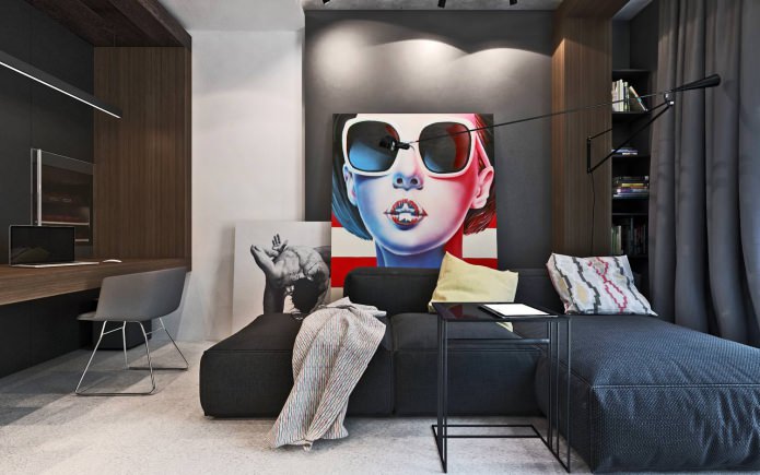 studio 50 m².