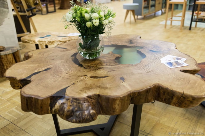 Table à partir d'une découpe