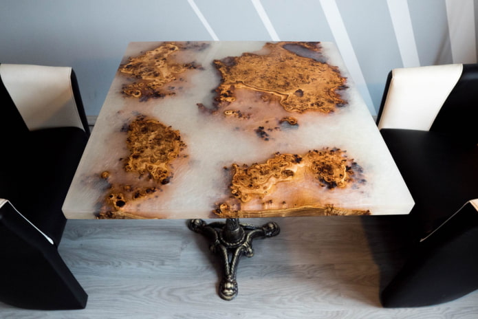 Dans un style art déco