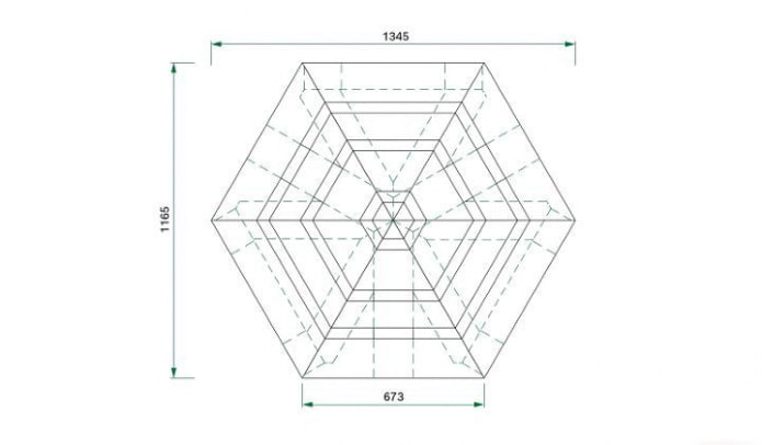 Schéma du plateau de table