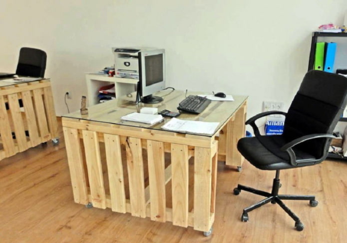 Plateau de table en verre