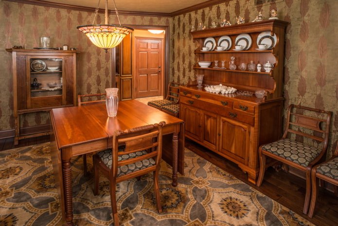 Table de style livre de style classique