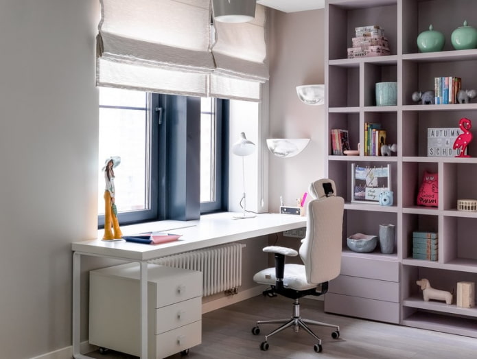 table by the window sill