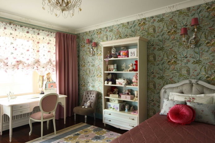 option d'une table pour une fille