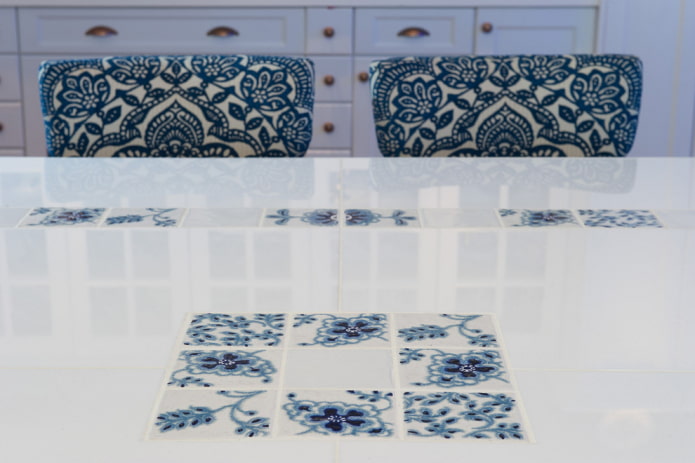 Carreaux à motifs