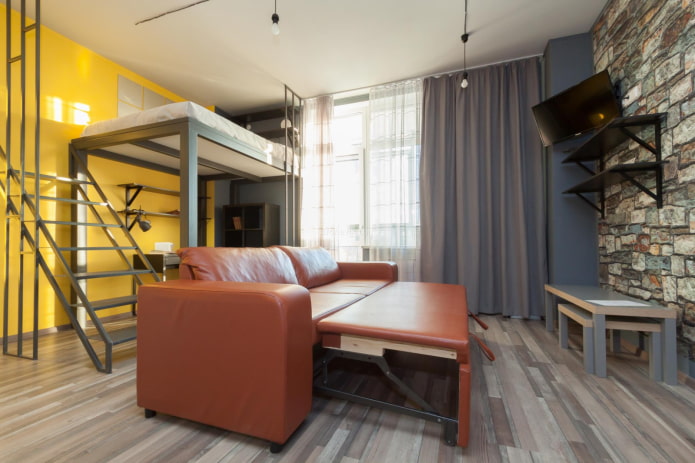 meubles de studio de style industriel