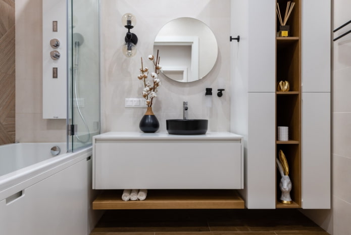 salle de bain lumineuse