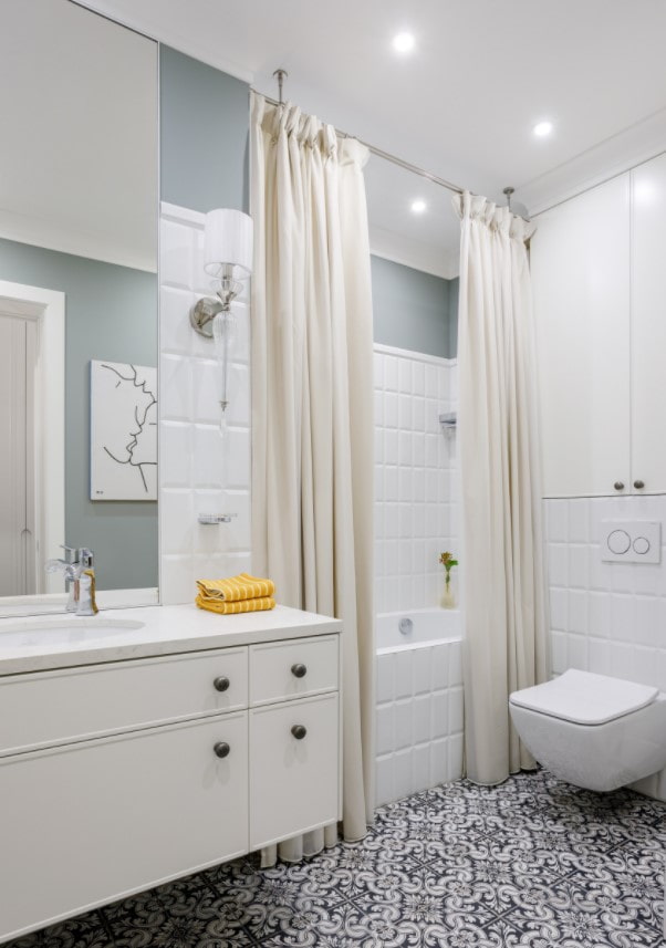 salle de bain scandinave moderne