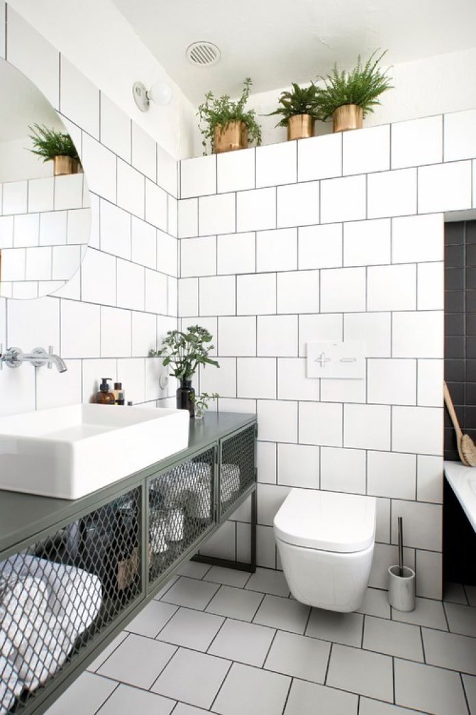 salle de bain style scandinave