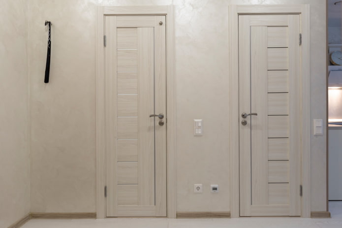 Boîtiers pour portes intérieures
