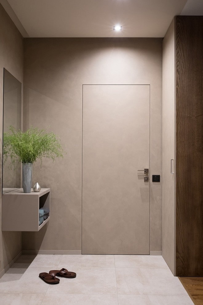 Portes claires de style moderne