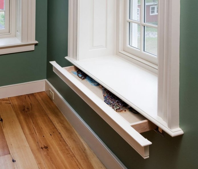 sliding window sill