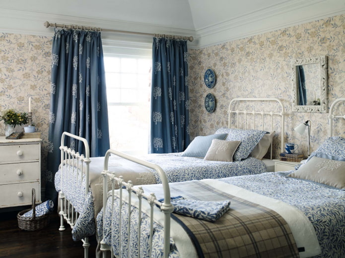 chambre d'enfant de style provençal