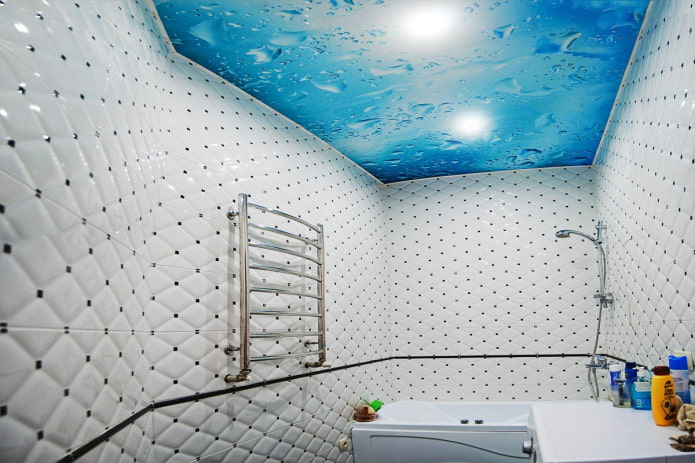 Tissu extensible texturé imitation eau