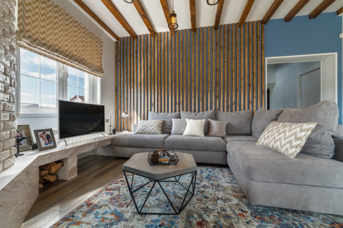 TV dans le salon