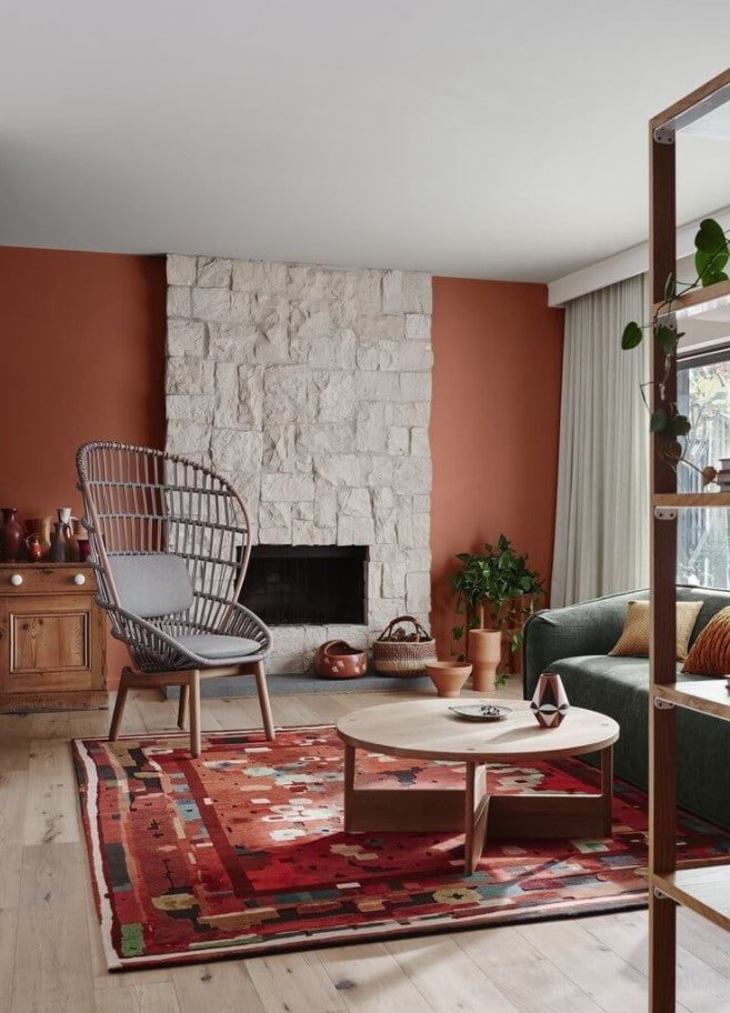 Terre cuite discrète à l'intérieur