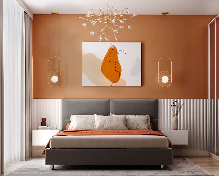 chambre en terre cuite