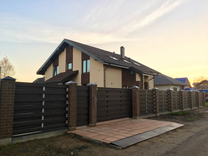 Panneau de terrasse pour portails