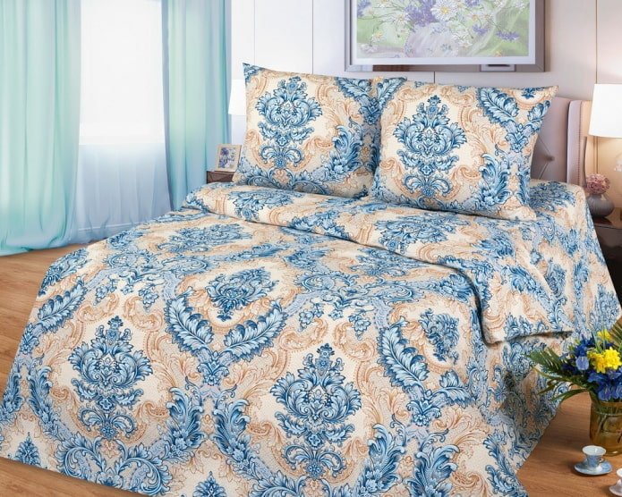 linge de lit en calicot