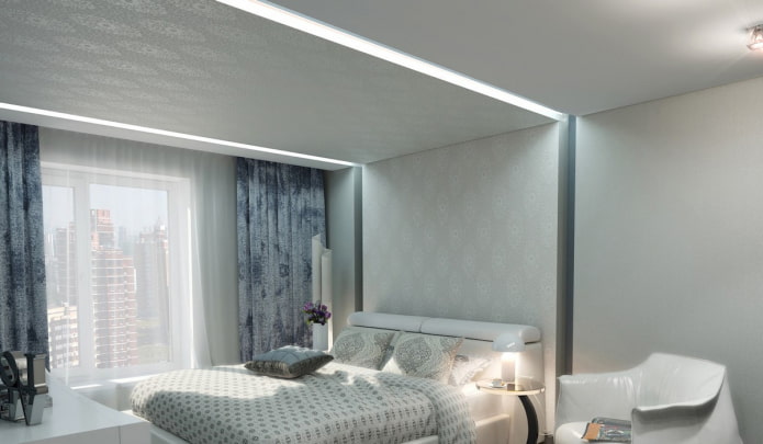 plafond avec image