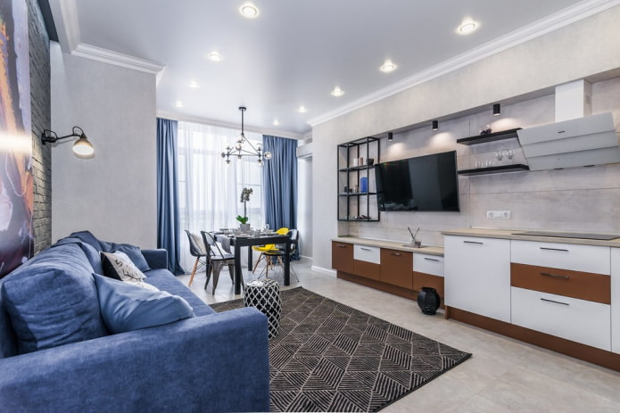 Emplacement des spots à l'intérieur