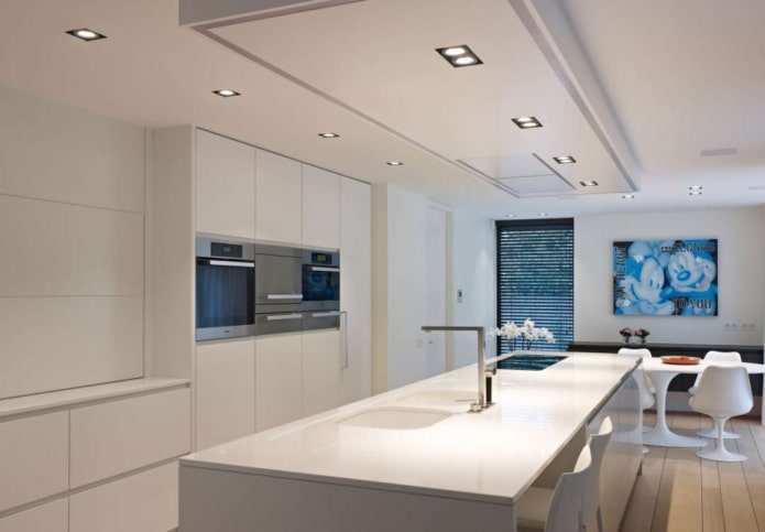 Éclairage spot en décoration intérieure