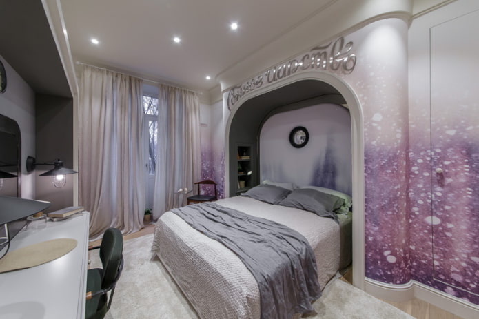 spots dans la chambre