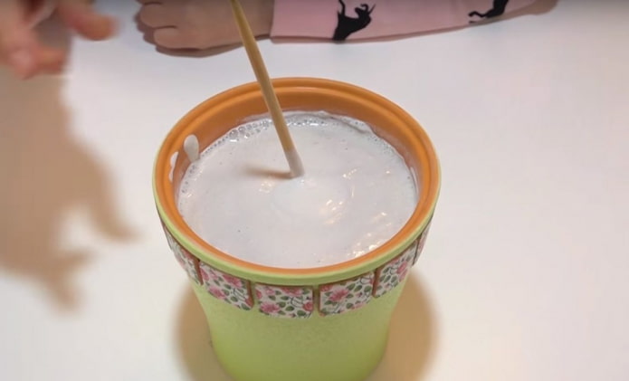 Dilution de l'albâtre