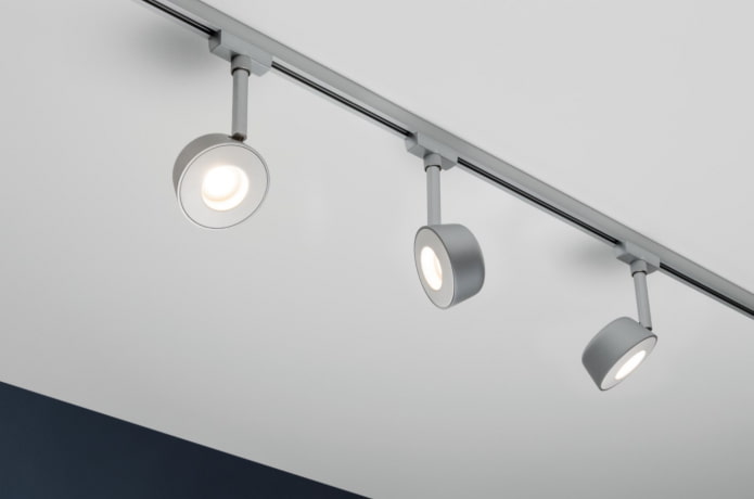 Éclairage sur rail LED