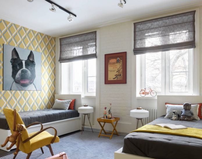Chambre d'enfant pour deux