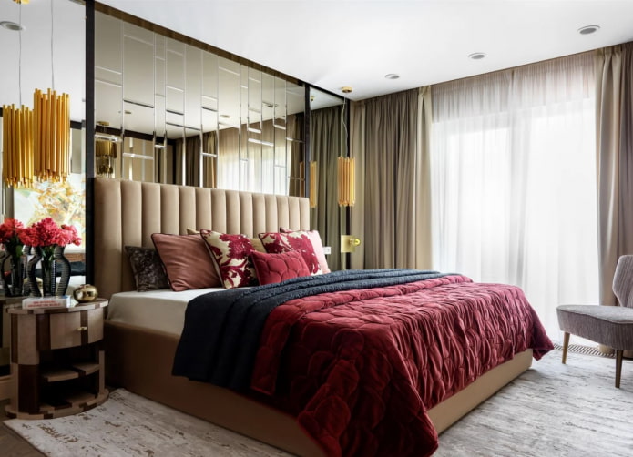chambre de style moderne