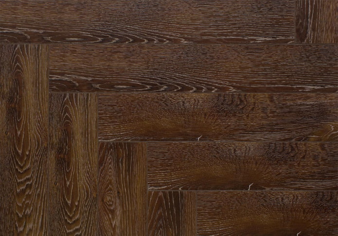 parquet en noyer gaufré