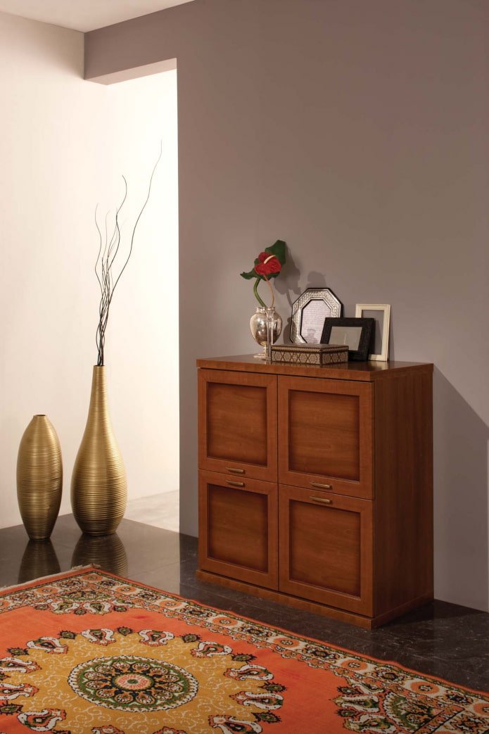 commode couleur noyer